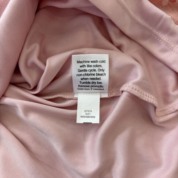 NINE WEST Womens Halter Floral Dress Size L Easter Spring Tiered Ruffle Resort - Picture 11 of 16